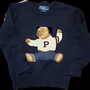 unworn Ralph Lauren teddy bear sweater